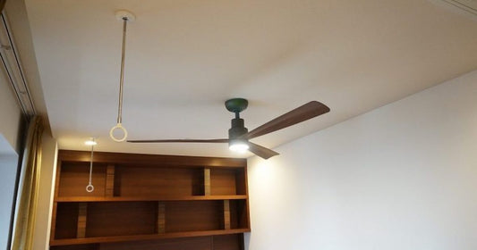 1灯式のMinka Aire(ミンカエアー) Simple、ご自宅マンションへ設置しました