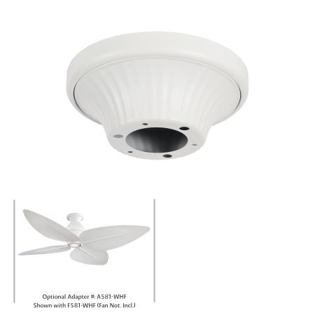 Minka Aire 52" GAUGUIN LED シーリングファンライト 【F581L-WHF】