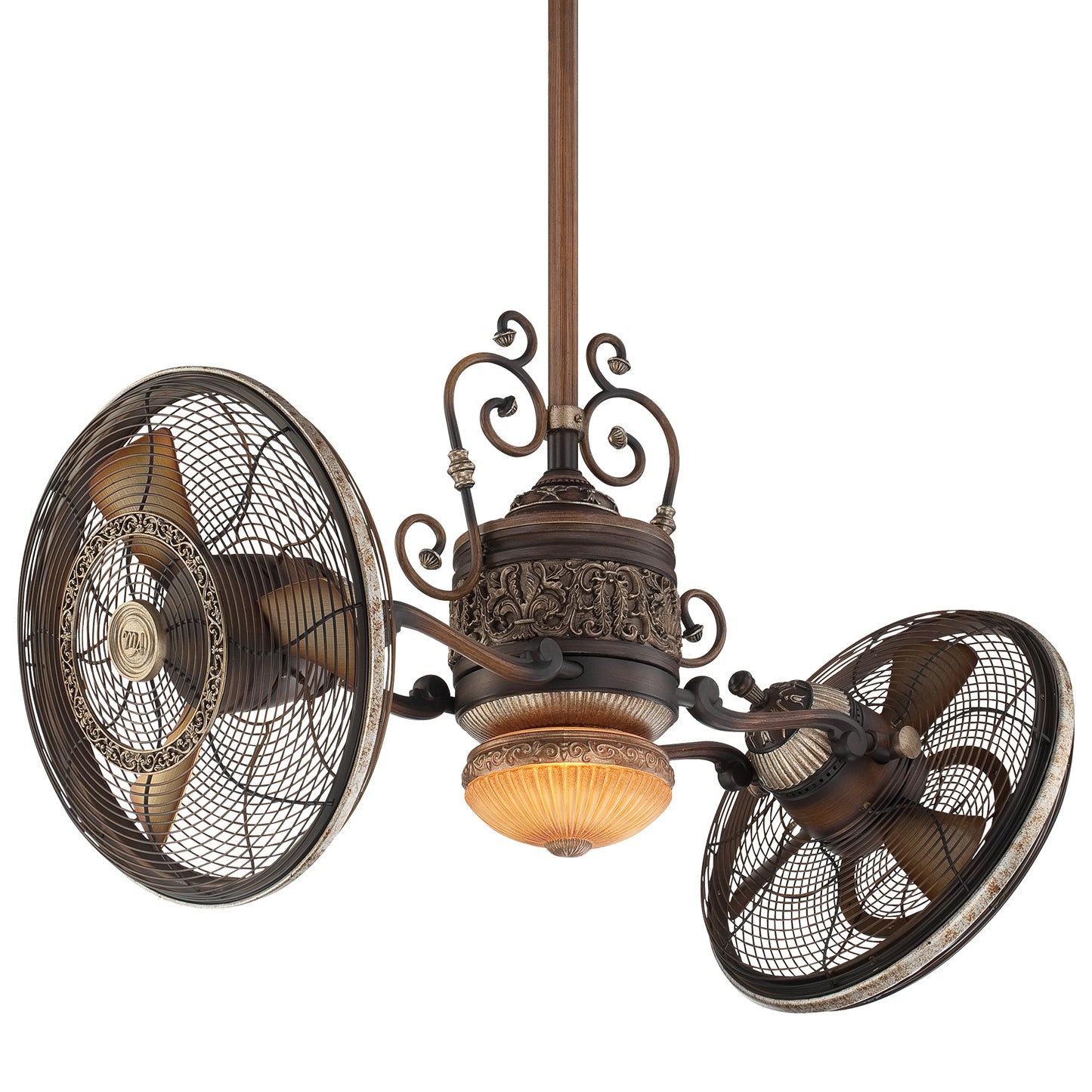 Minka Aire TRADITIONAL GRYO LED シーリングファンライト 【F502L-BCW】