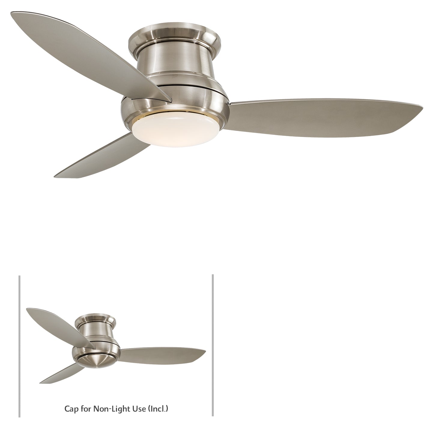 Minka Aire CONCEPT™ II 52" LED シーリングファンライト 【F519L-BN】