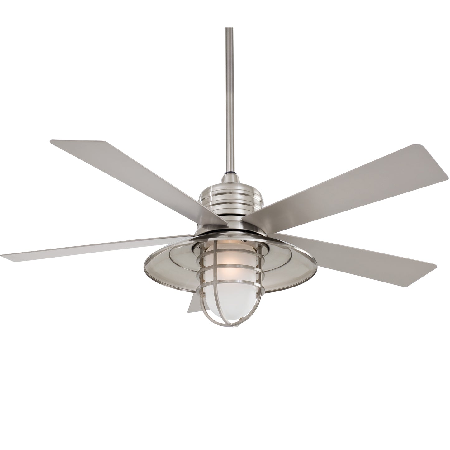 Minka Aire RAINMAN™ LED シーリングファンライト 【F582L-BNW】