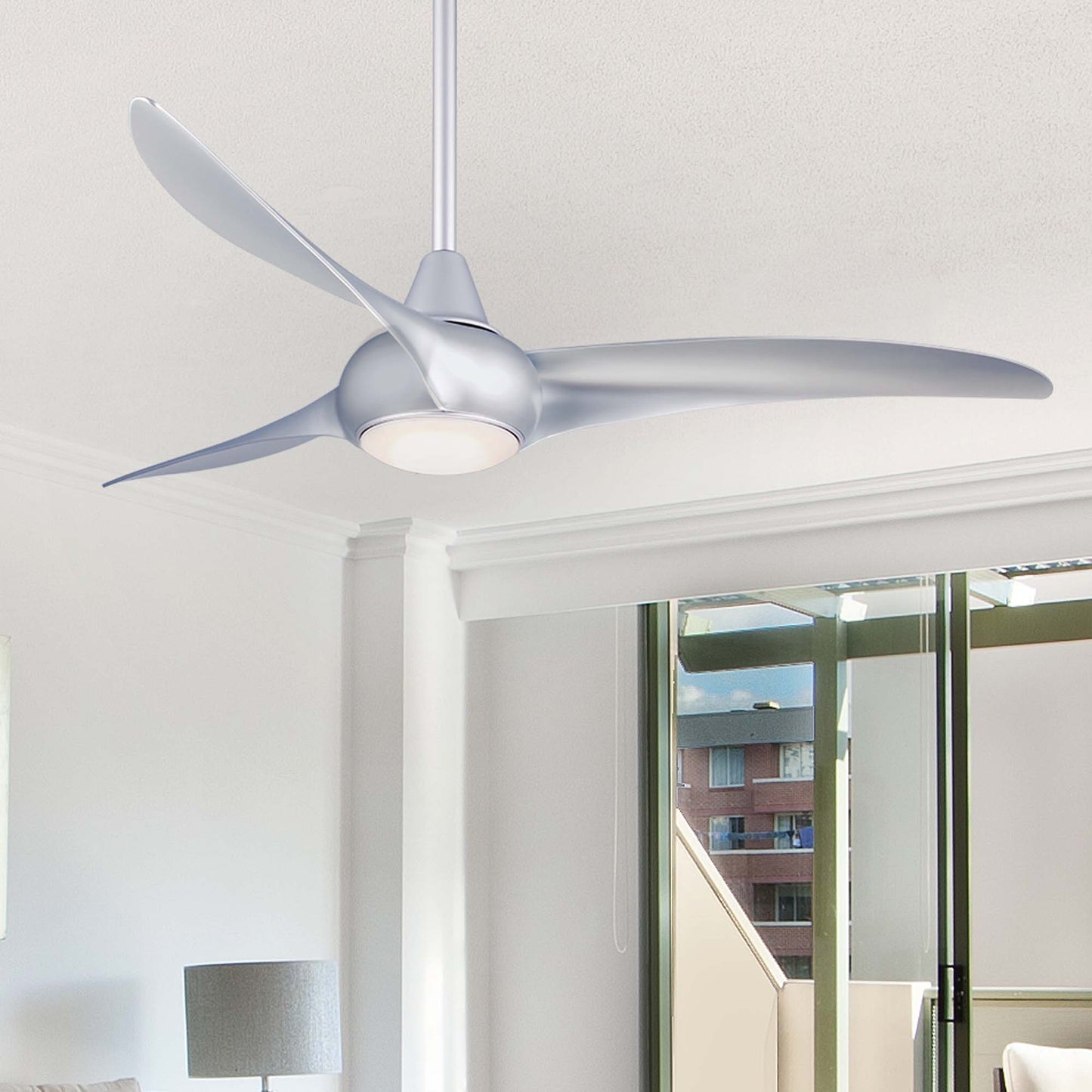 Minka Aire LIGHT WAVE 52" シーリングファンライト 【F844-SL】