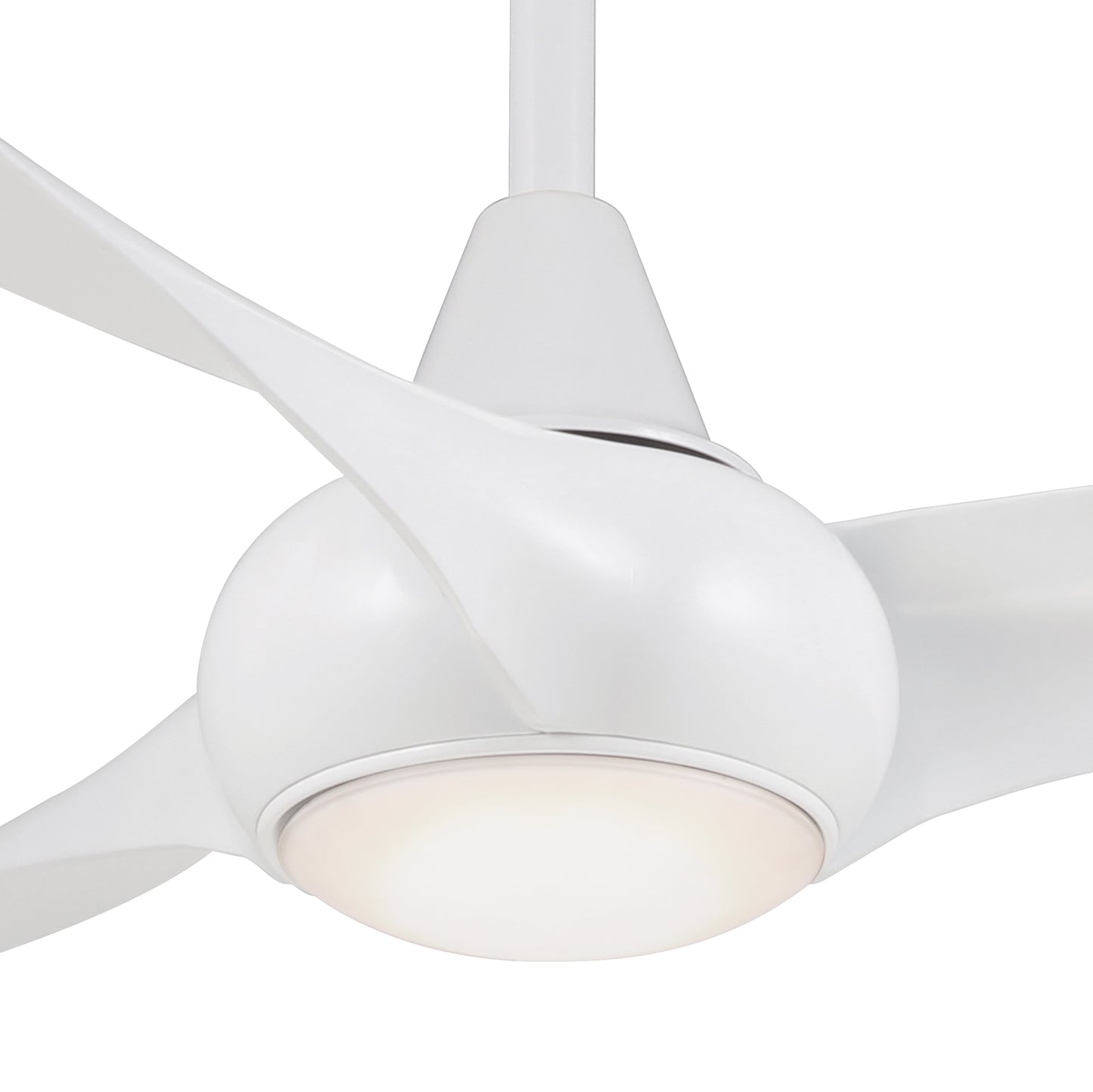 Minka Aire LIGHT WAVE 52" シーリングファンライト 【F844-WH】