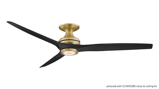 Fanimation Spitfire シーリングファン 【MA6721BBS-60+B6720BL】