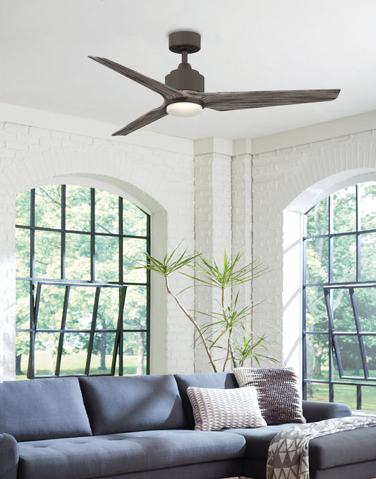 Fanimation TriAire Custom シーリングファン 【MAD8514BLW-56+BPW8514-56BLW】